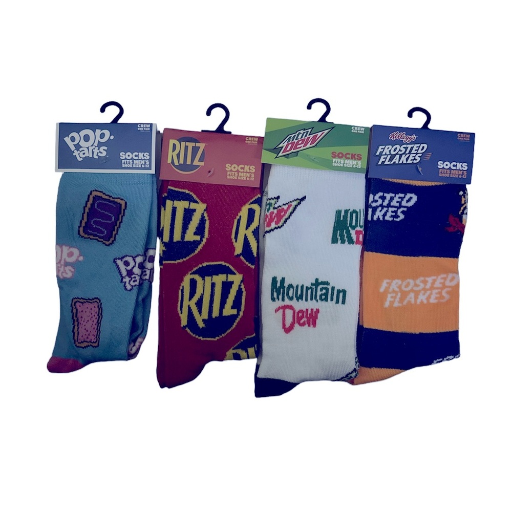 Set of 4 mens novelty socks new